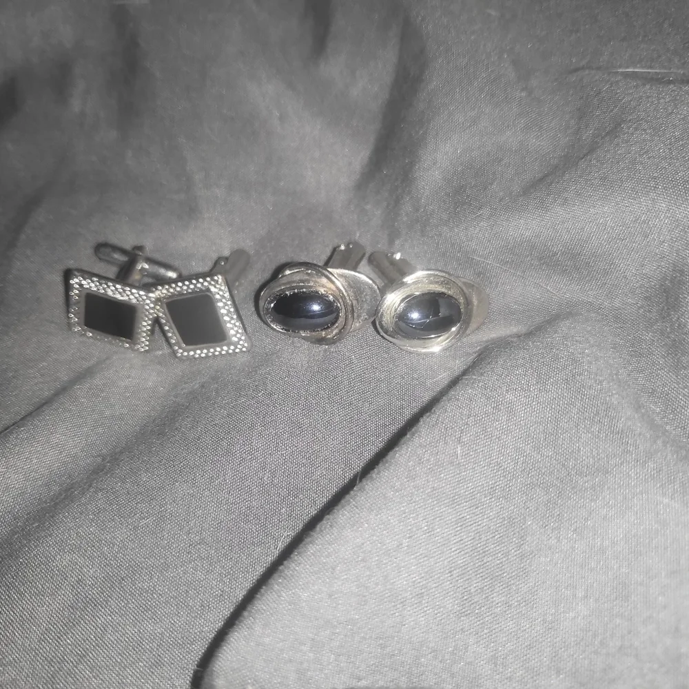 Set of 2 cuff links - Picture 2 of 4